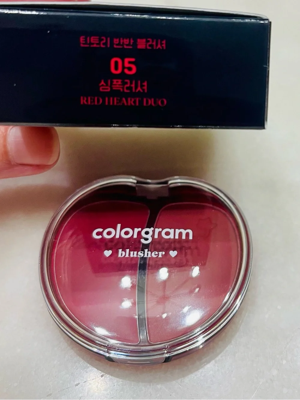 Colorgram Pink Duo Blusher — Buildable Cream-to-Powder